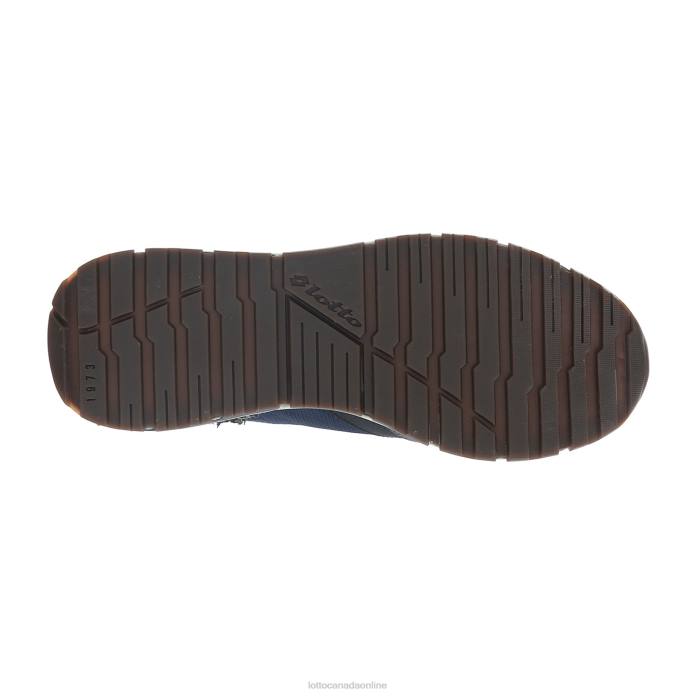 TOKYO SHIBUYA II NIGHT BLUE/ALL BLACK/SHADOW GRAY Lotto Man Shoes 0Z6F4