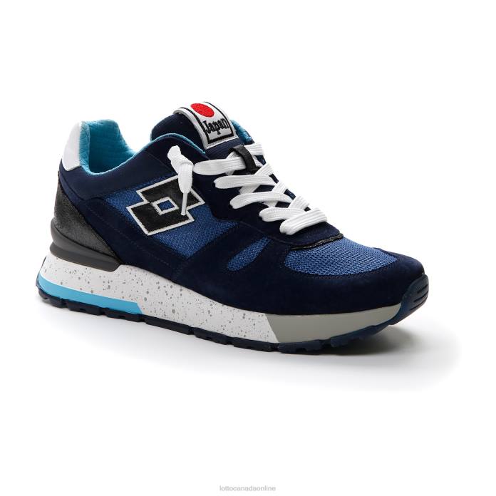 TOKYO SHIBUYA NET DRESS BLUE/ALL BLACK/MOONLIGHT BLUE Lotto Man Shoes 0Z6F38