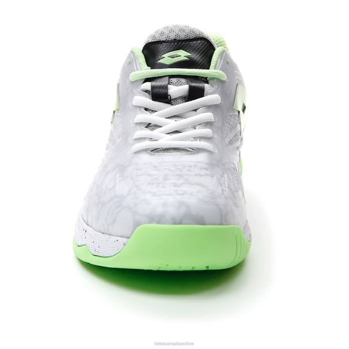 SUPERRAPIDA 200 III ALL WHITE/GREEN APPLE NEO Lotto Man Shoes 0Z6F204