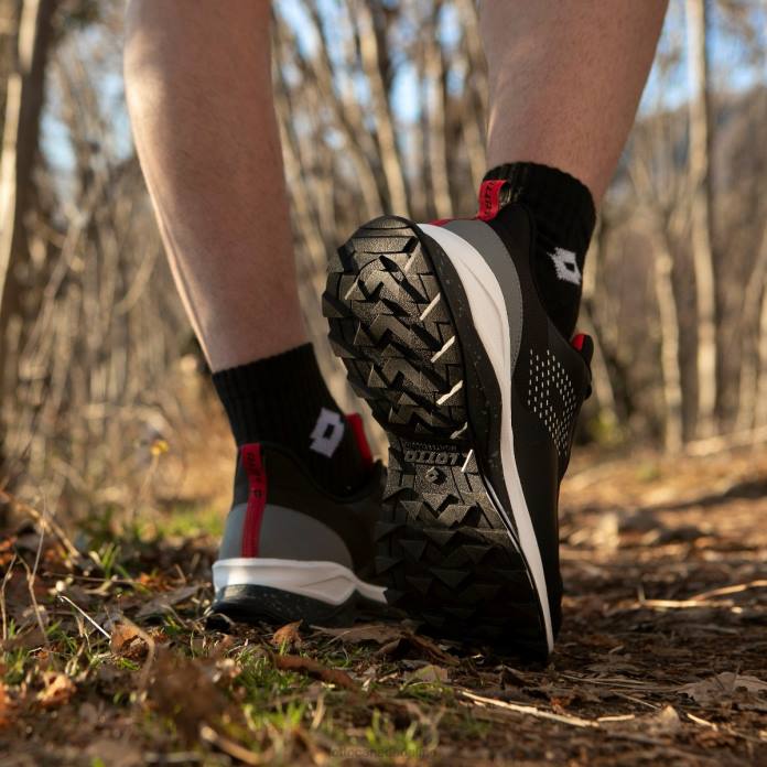 MOONRUN 300 ALL BLACK/GRAVITY TITAN Lotto Man Shoes 0Z6F218