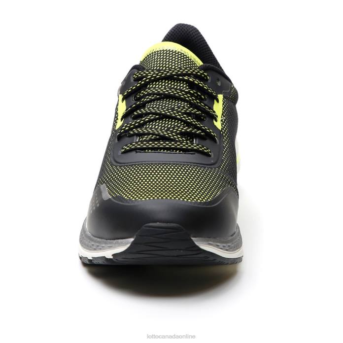 SPEEDEVO 500 II ALL BLACK/GRAVITY TITAN/ACACIA GREEN Lotto Man Shoes 0Z6F222