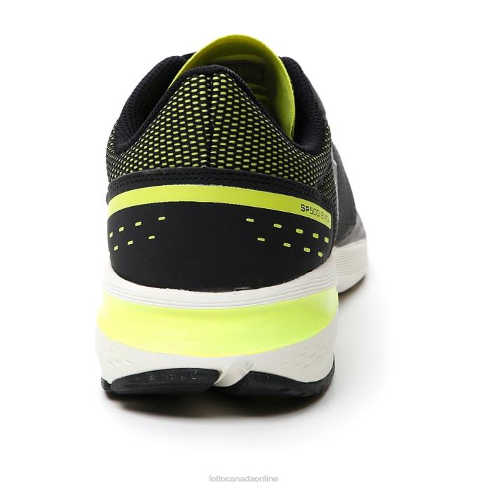 SPEEDEVO 500 II ALL BLACK/GRAVITY TITAN/ACACIA GREEN Lotto Man Shoes 0Z6F222