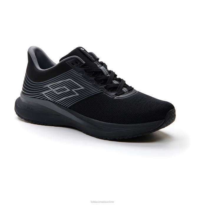 SPEEDEVO 700 ALL BLACK Lotto Man Shoes 0Z6F228