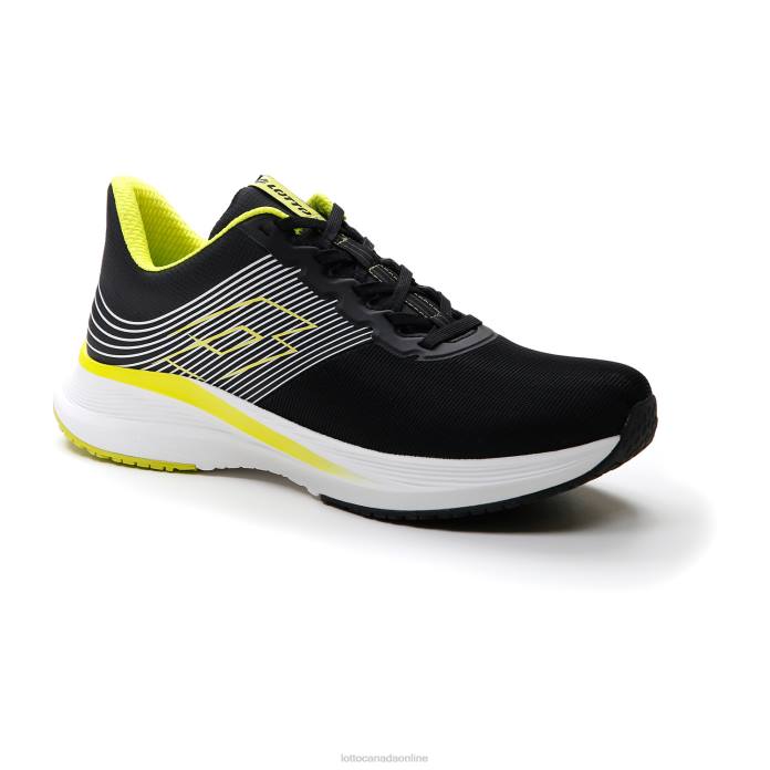 SPEEDEVO 700 II ALL BLACK/ACACIA GREEN Lotto Man Shoes 0Z6F232