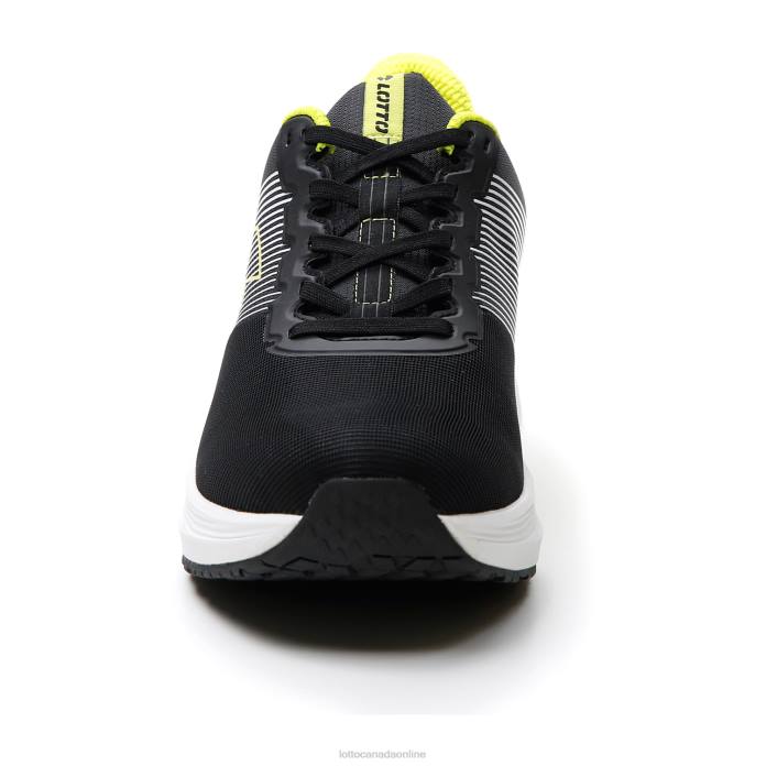 SPEEDEVO 700 II ALL BLACK/ACACIA GREEN Lotto Man Shoes 0Z6F232