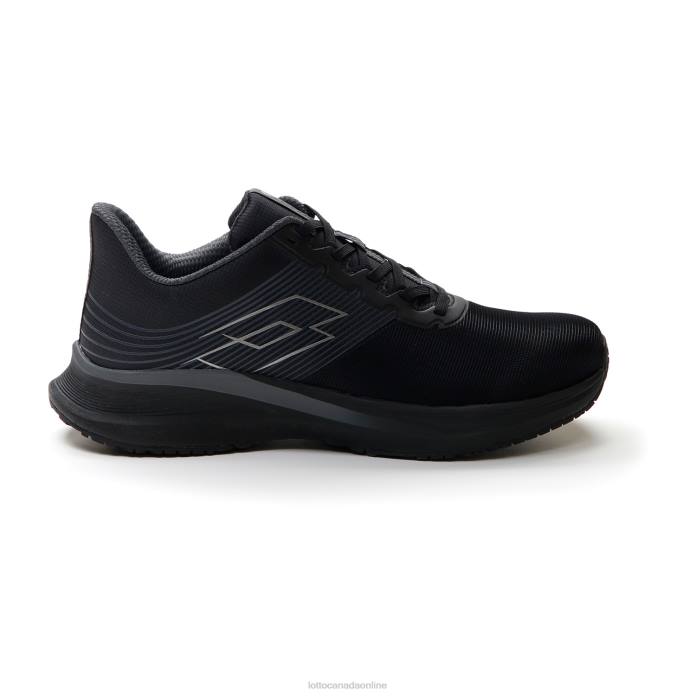 SPEEDEVO 700 II ALL BLACK Lotto Man Shoes 0Z6F231