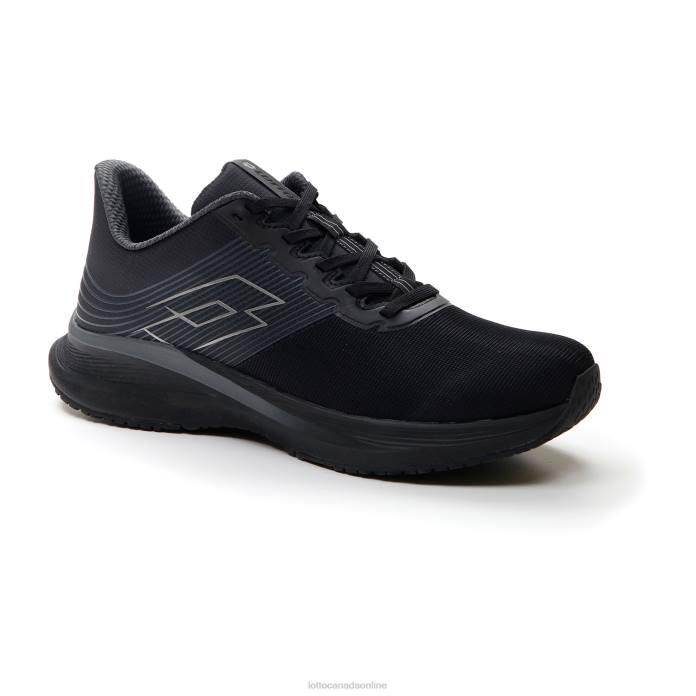 SPEEDEVO 700 II ALL BLACK Lotto Man Shoes 0Z6F231