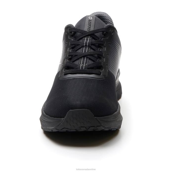 SPEEDEVO 700 II ALL BLACK Lotto Man Shoes 0Z6F231