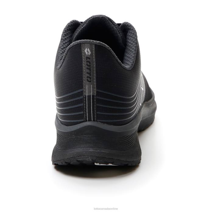 SPEEDEVO 700 II ALL BLACK Lotto Man Shoes 0Z6F231