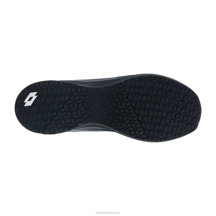 SPEEDEVO 700 II ALL BLACK Lotto Man Shoes 0Z6F231