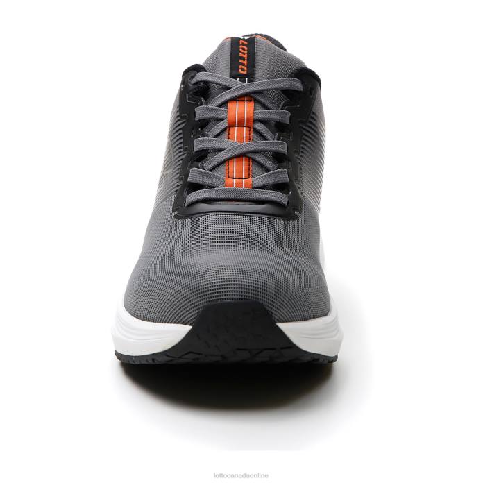SPEEDEVO 700 II COOL GRAY 11C/ALL BLACK Lotto Man Shoes 0Z6F234