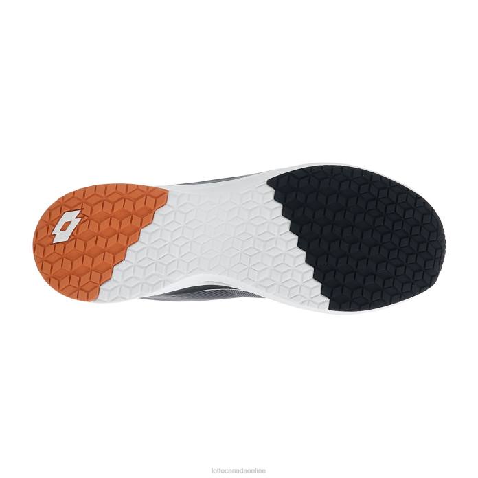 SPEEDEVO 700 II COOL GRAY 11C/ALL BLACK Lotto Man Shoes 0Z6F234