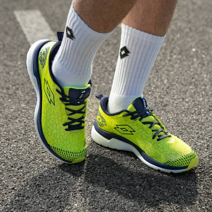 VOLATA HYPERPULSE 100 ACACIA GREEN/NAVY BLUE Lotto Man Shoes 0Z6F214