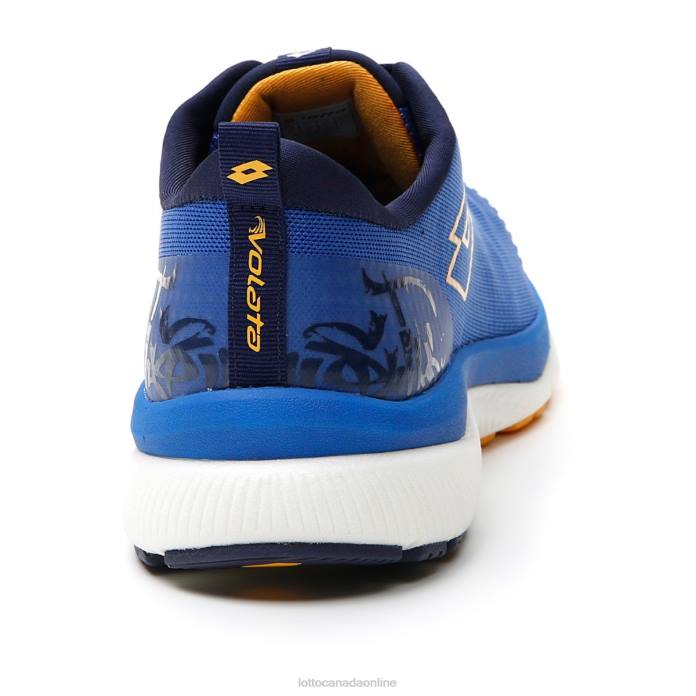 VOLATA HYPERPULSE 100 PACIFIC BLUE/SAFFRON Lotto Man Shoes 0Z6F217