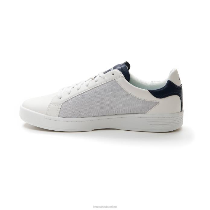 1973 AMF EVO VI NET WHITE/DRESS BLUE Lotto Man Shoes 0Z6F65