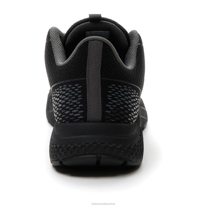 KIBRA AMF ALL BLACK/GRAVITY TITAN Lotto Man Shoes 0Z6F61