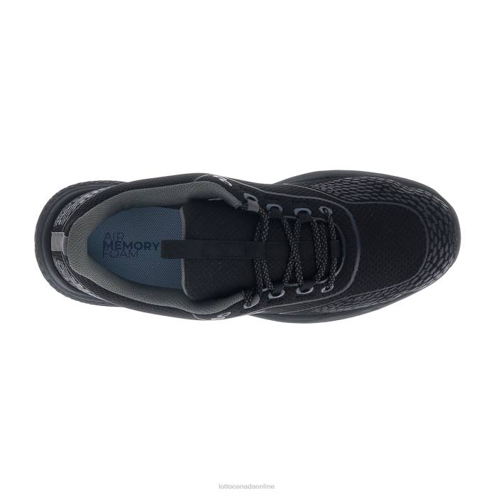 KIBRA AMF ALL BLACK/GRAVITY TITAN Lotto Man Shoes 0Z6F61