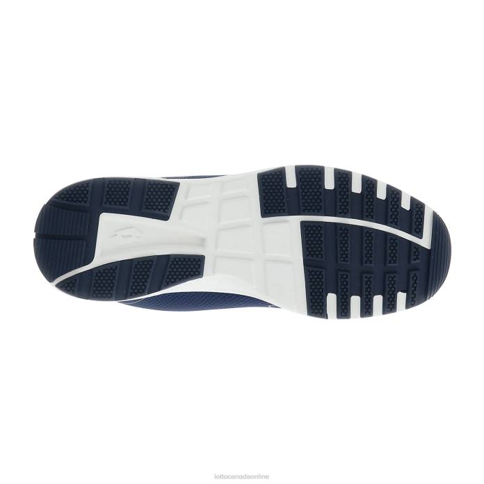 KIBRA AMF DRESS BLUE/GRAVITY TITAN/ALL BLACK Lotto Man Shoes 0Z6F60