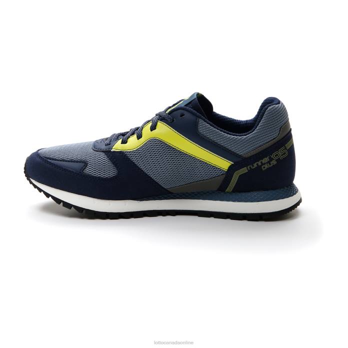 RUNNER PLUS 95 AMF V BLUE MIRAGE/DRESS BLUE Lotto Man Shoes 0Z6F83