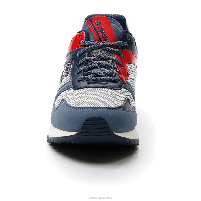 RUNNER PLUS 95 AMF V VAPOR GRAY/DRESS BLUE/BLUE MIRAGE Lotto Man Shoes 0Z6F80