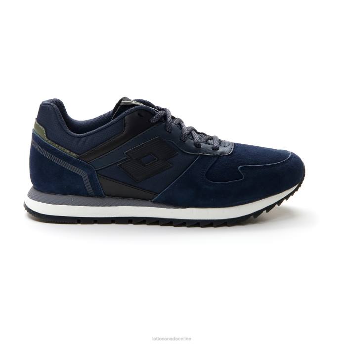 RUNNER PLUS 95 IV SUE DARK BLUE/ALL BLACK Lotto Man Shoes 0Z6F76