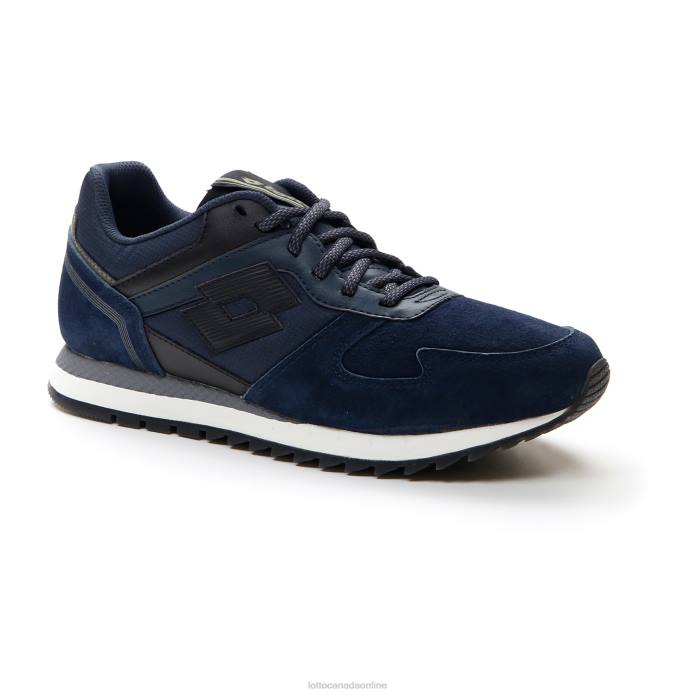 RUNNER PLUS 95 IV SUE DARK BLUE/ALL BLACK Lotto Man Shoes 0Z6F76