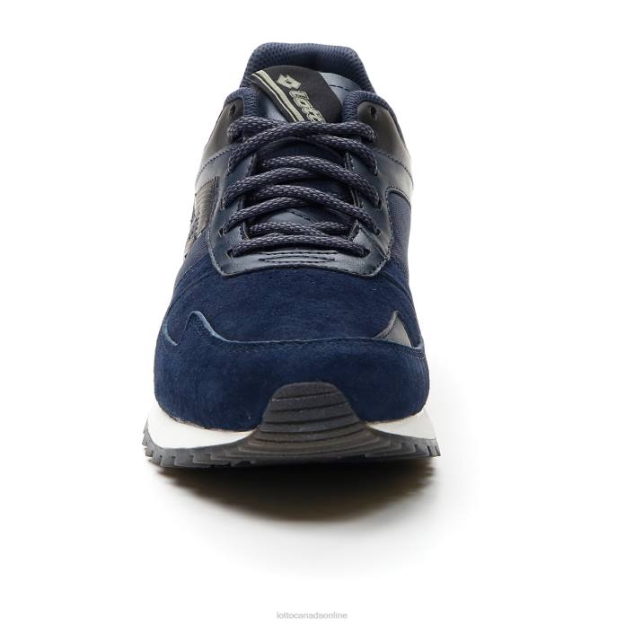 RUNNER PLUS 95 IV SUE DARK BLUE/ALL BLACK Lotto Man Shoes 0Z6F76