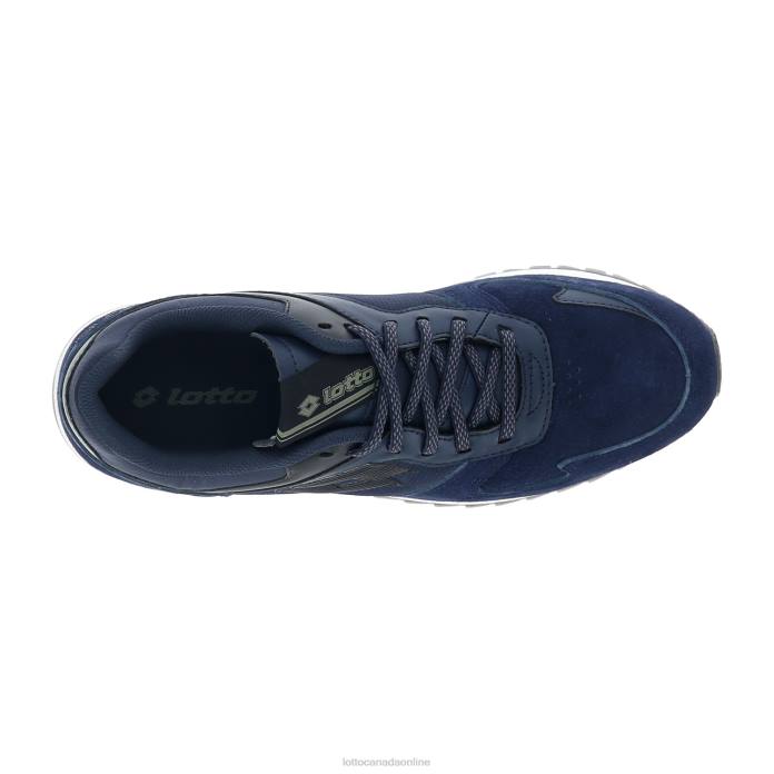 RUNNER PLUS 95 IV SUE DARK BLUE/ALL BLACK Lotto Man Shoes 0Z6F76