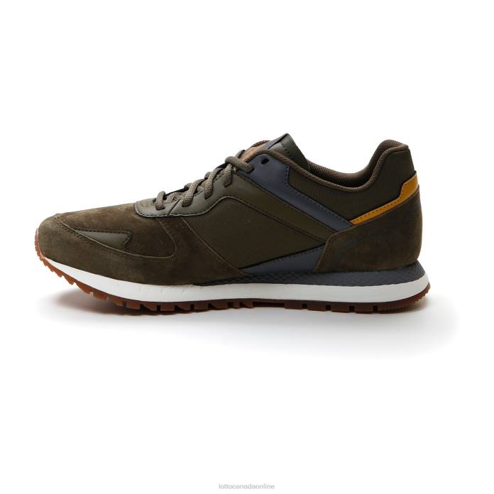 RUNNER PLUS 95 IV SUE DARK OLIVE/LIGHT ASPHALT Lotto Man Shoes 0Z6F77