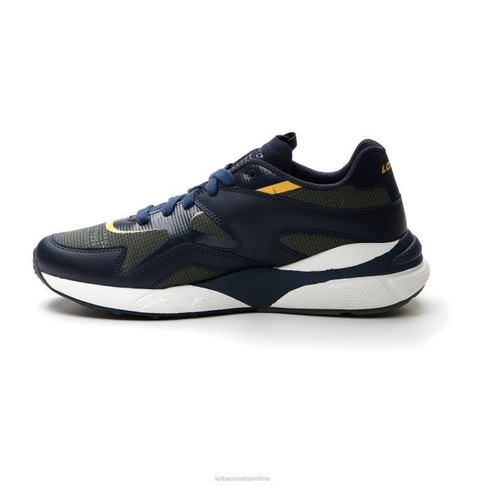 SIRIUS 95 AMF DARK BLUE/THYME DK GREEN/OLD GOLD Lotto Man Shoes 0Z6F57