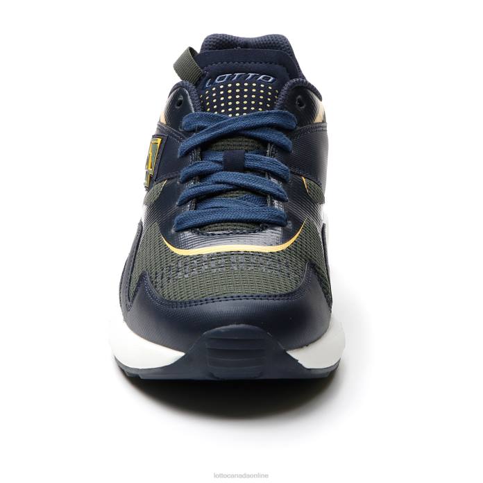 SIRIUS 95 AMF DARK BLUE/THYME DK GREEN/OLD GOLD Lotto Man Shoes 0Z6F57