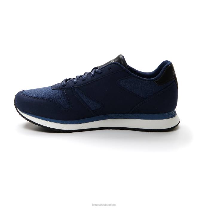 TRAINER AMF XIX CVS DRESS BLUE/ALL BLACK Lotto Man Shoes 0Z6F82