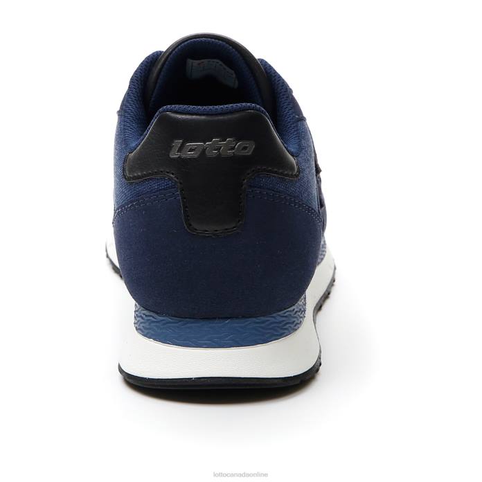 TRAINER AMF XIX CVS DRESS BLUE/ALL BLACK Lotto Man Shoes 0Z6F82