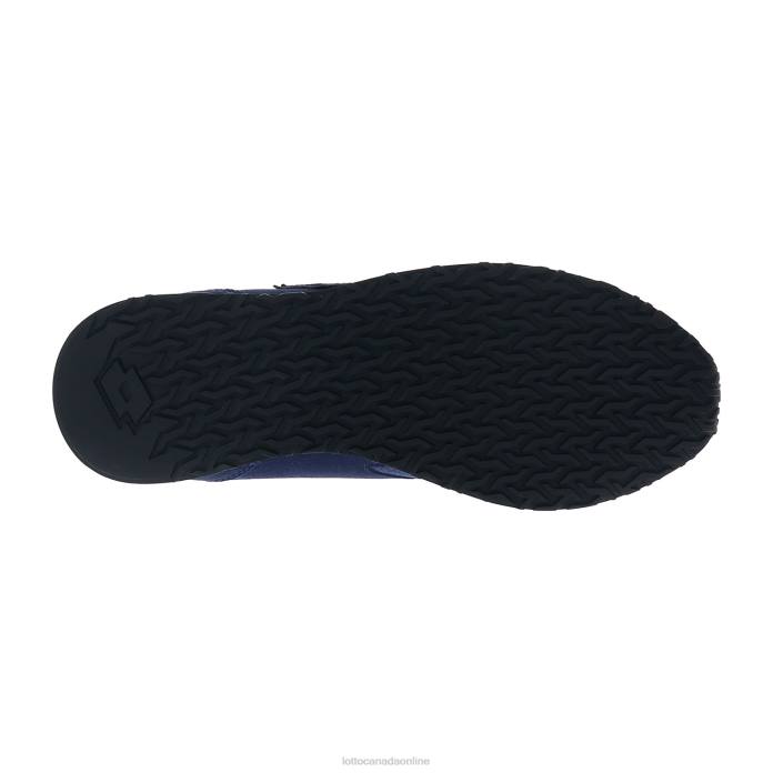 TRAINER AMF XIX CVS DRESS BLUE/ALL BLACK Lotto Man Shoes 0Z6F82