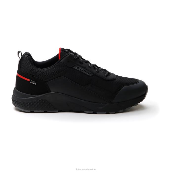 ULTRA AMF II HD ALL BLACK Lotto Man Shoes 0Z6F79