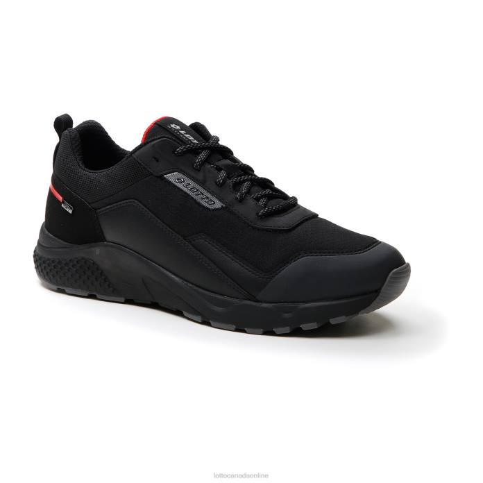 ULTRA AMF II HD ALL BLACK Lotto Man Shoes 0Z6F79