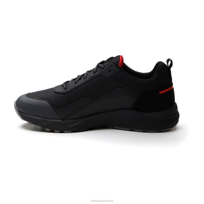 ULTRA AMF II HD ALL BLACK Lotto Man Shoes 0Z6F79