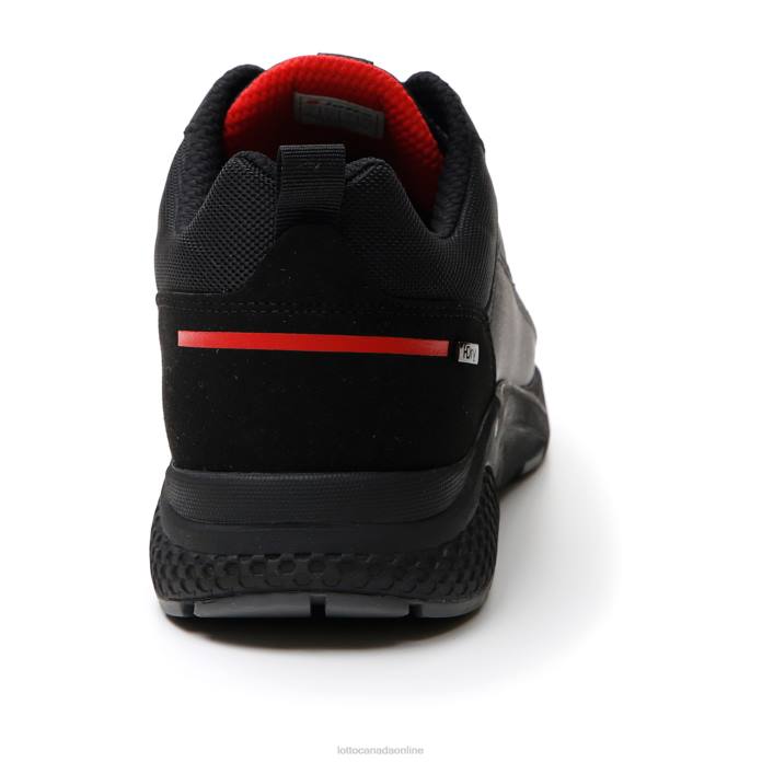 ULTRA AMF II HD ALL BLACK Lotto Man Shoes 0Z6F79