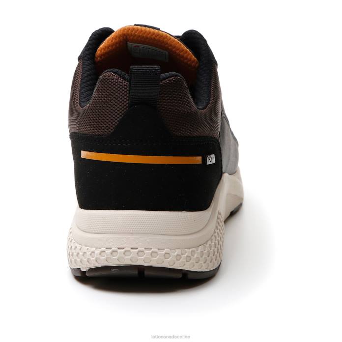 ULTRA AMF II HD FONDANT BROWN/ALL BLACK Lotto Man Shoes 0Z6F78