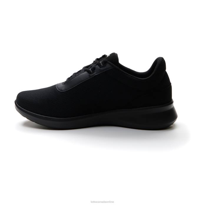 VERSO AMF 2 ALL BLACK Lotto Man Shoes 0Z6F88