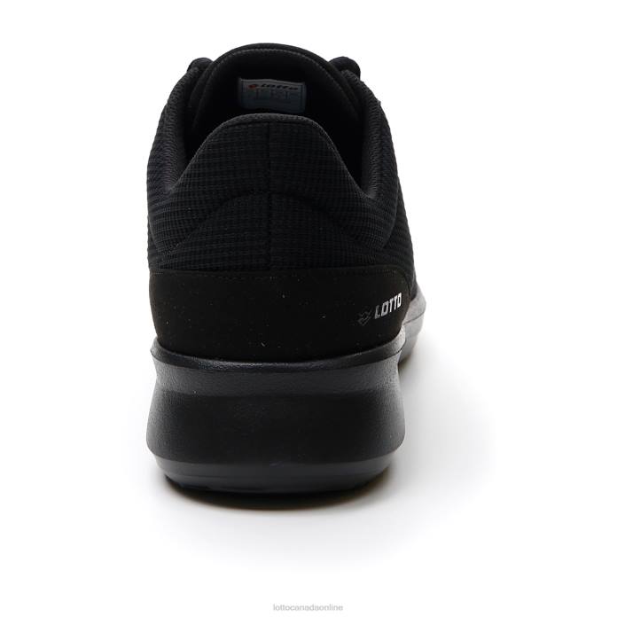 VERSO AMF 2 ALL BLACK Lotto Man Shoes 0Z6F88