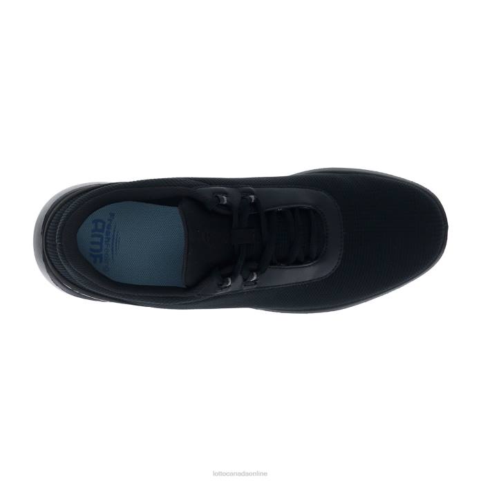 VERSO AMF 2 ALL BLACK Lotto Man Shoes 0Z6F88