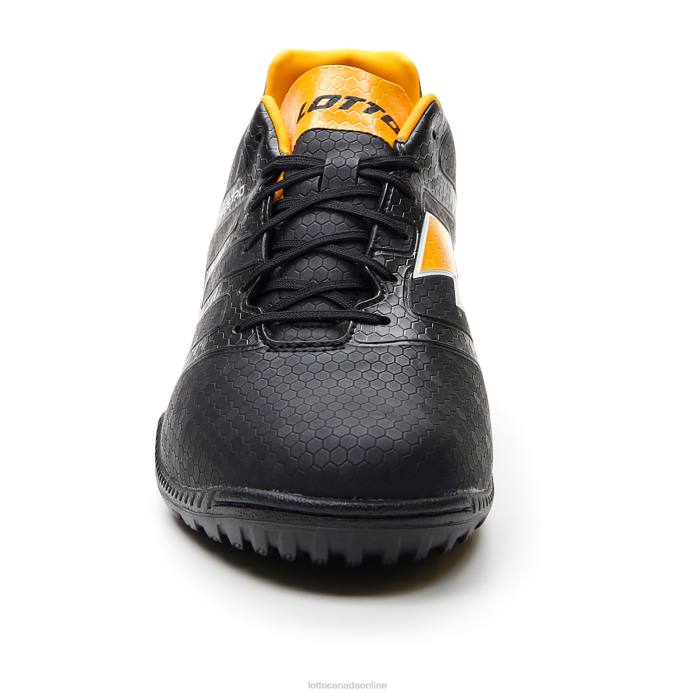 MAESTRO 700 IV TF ALL BLACK/SAFFRON Lotto Man Shoes 0Z6F181