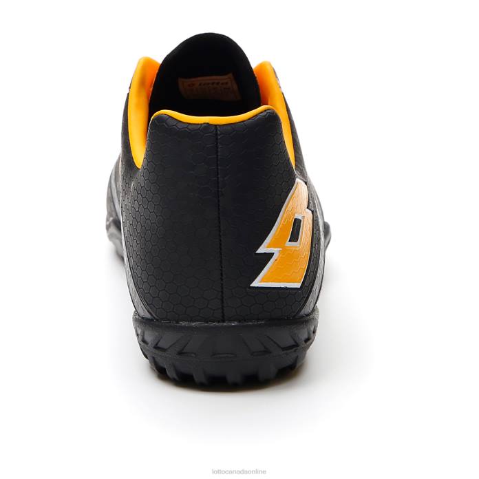 MAESTRO 700 IV TF ALL BLACK/SAFFRON Lotto Man Shoes 0Z6F181