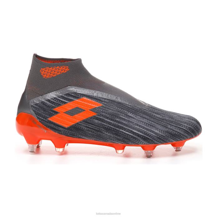 SOLISTA 100 III GRAVITY SGX COOL GRAY /ORANGE FLUO/GRAVITY TITAN Lotto Man Shoes 0Z6F154