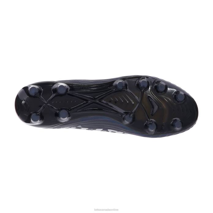 SOLISTA 100 IV GRAVITY FG ALL BLACK/ASPHALT/VAPOR GRAY Lotto Man Shoes 0Z6F152