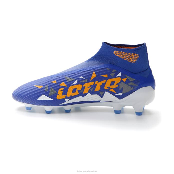SOLISTA 100 IV GRAVITY FG AMPARO BLUE/ALL WHITE/ORANGE BEAT Lotto Man Shoes 0Z6F151