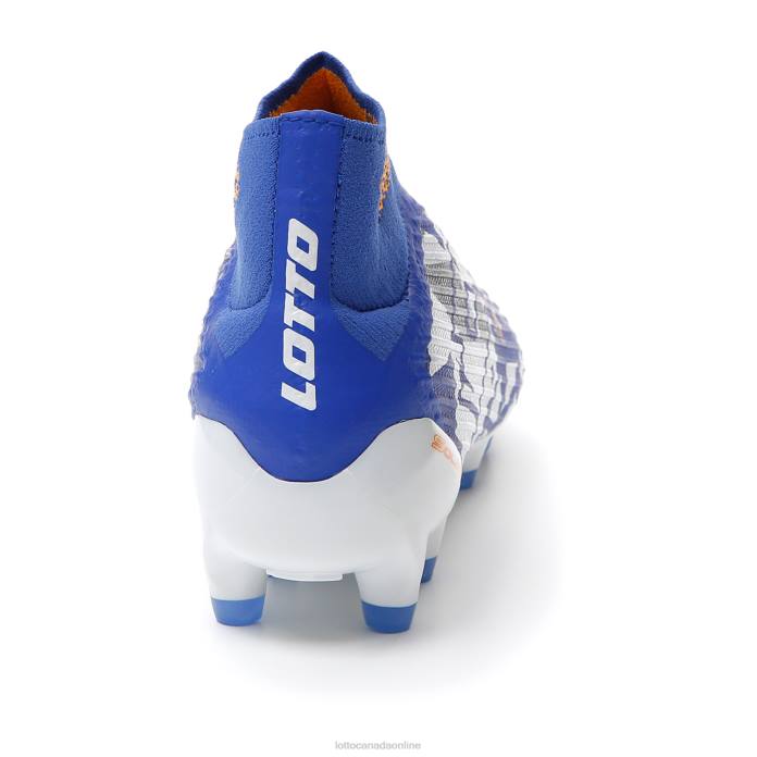SOLISTA 100 IV GRAVITY FG AMPARO BLUE/ALL WHITE/ORANGE BEAT Lotto Man Shoes 0Z6F151