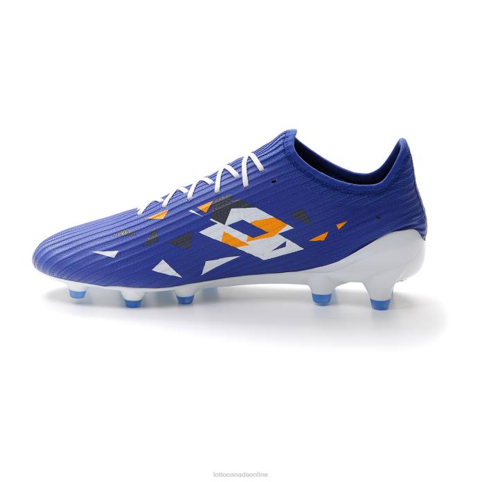 SOLISTA 200 IV FG AMPARO BLUE/ALL WHITE/ORANGE BEAT Lotto Man Shoes 0Z6F160