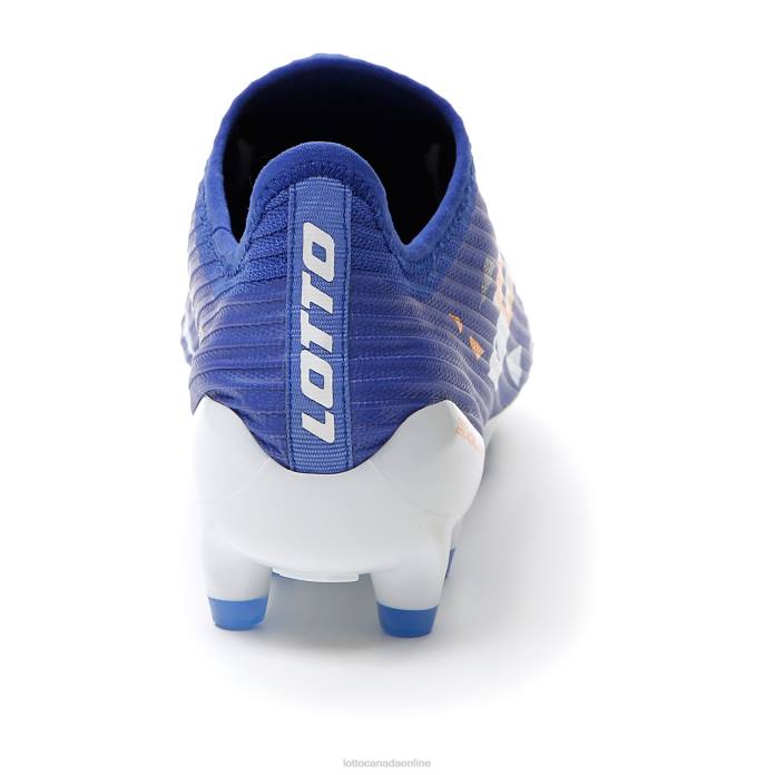 SOLISTA 200 IV FG AMPARO BLUE/ALL WHITE/ORANGE BEAT Lotto Man Shoes 0Z6F160